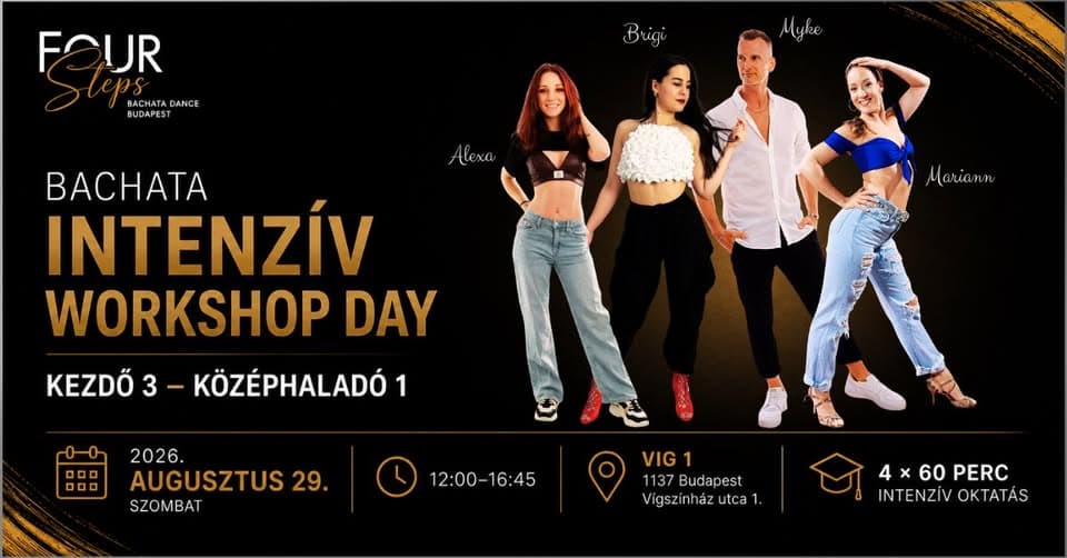 Intenzív Workshop Day – Kezdő 3 → Középhaladó 1 esemény borítókép helye