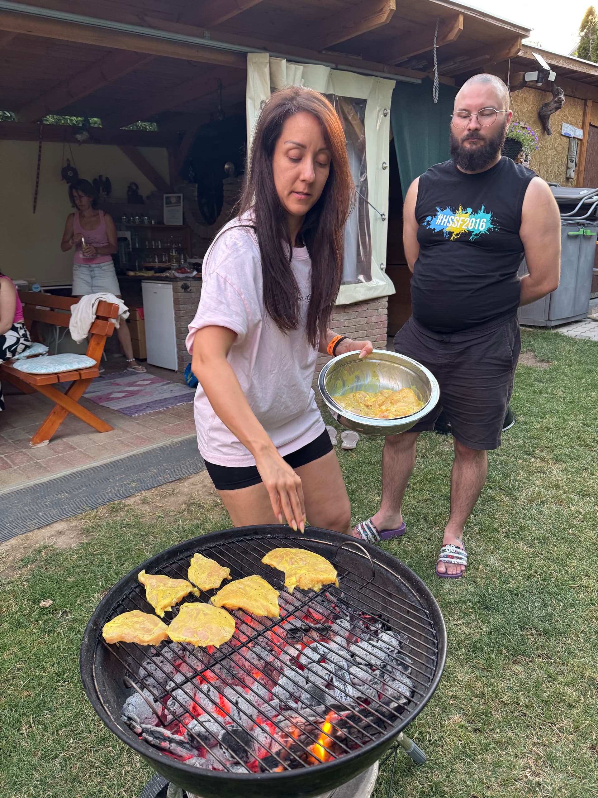 Four Steps grill pillanat HSSF Festival 2026 közösségi programon