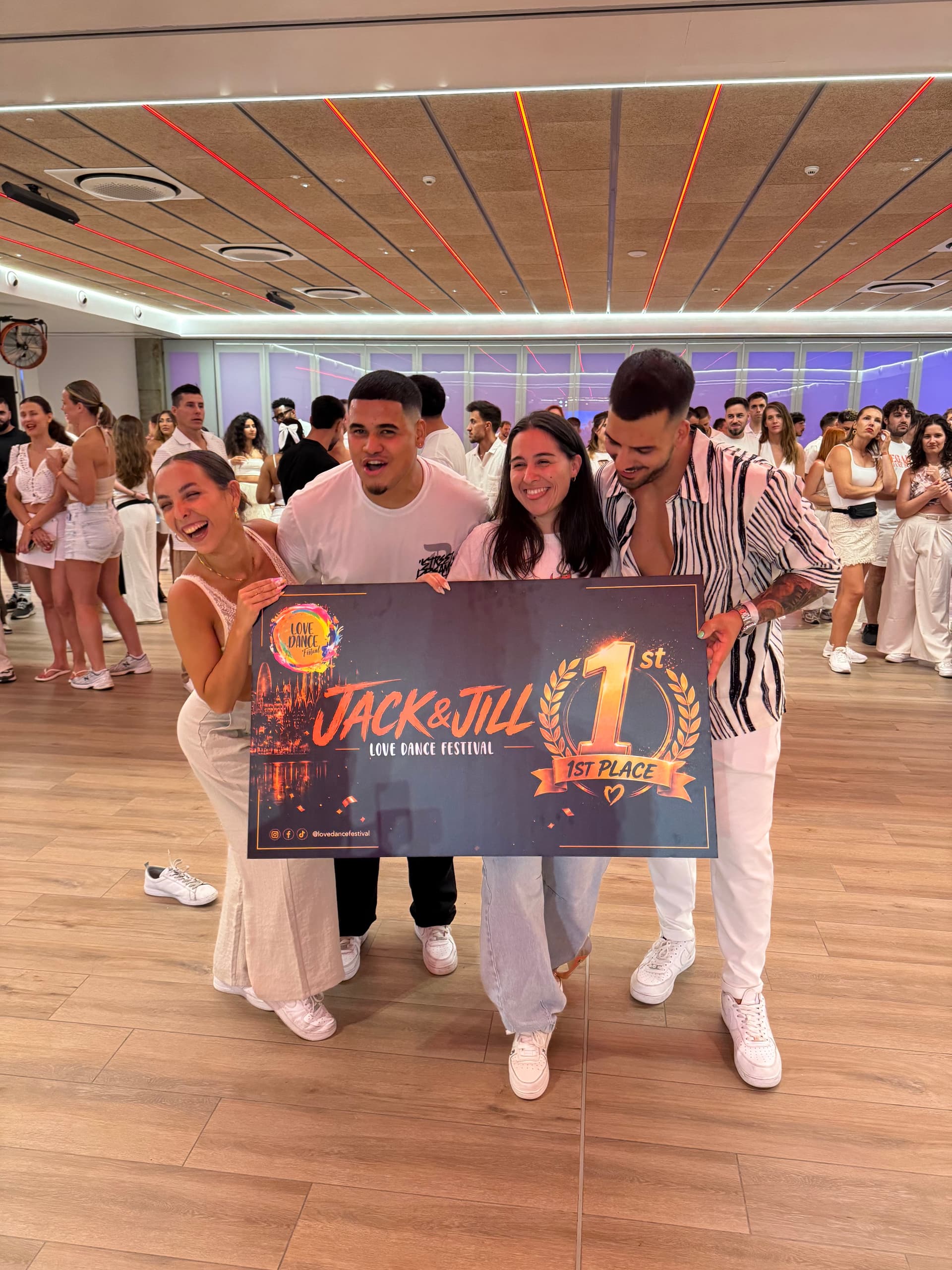Jack and Jill verseny első helyezés Love Dance fesztiválon